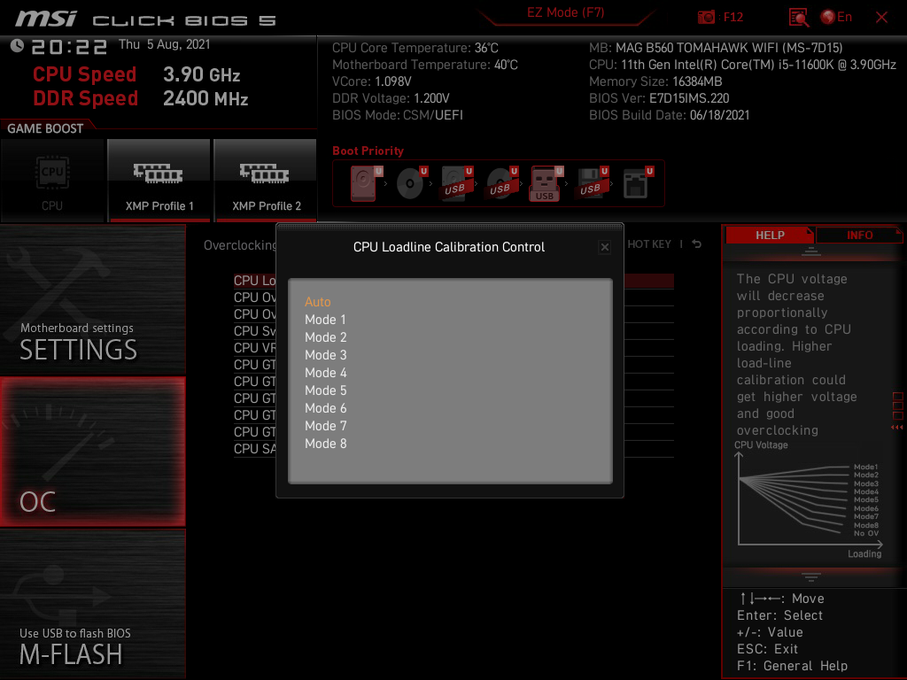 MSI MAG B560 Tomahawk WiFi