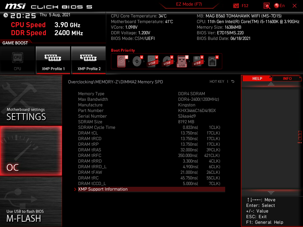 MSI MAG B560 Tomahawk WiFi