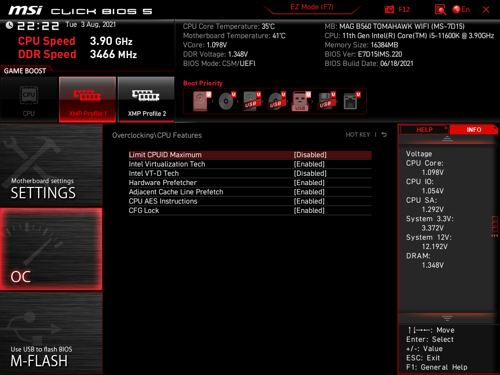 MSI MAG B560 Tomahawk WiFi