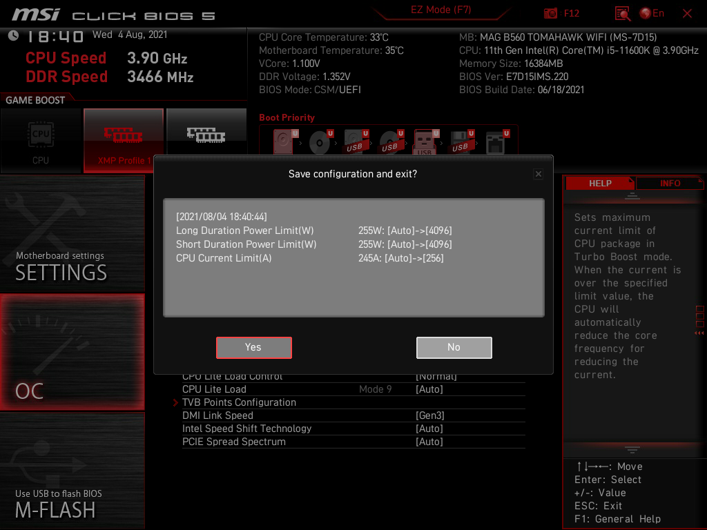 MSI MAG B560 Tomahawk WiFi