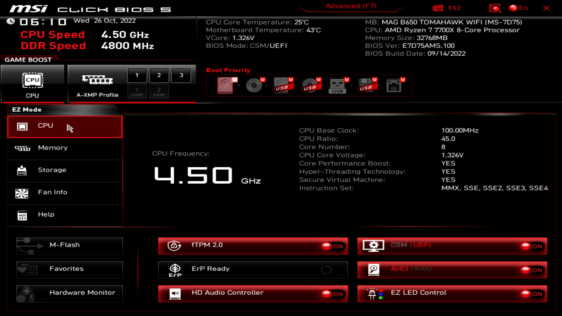 MSI MAG B650 Tomahawk WIFI