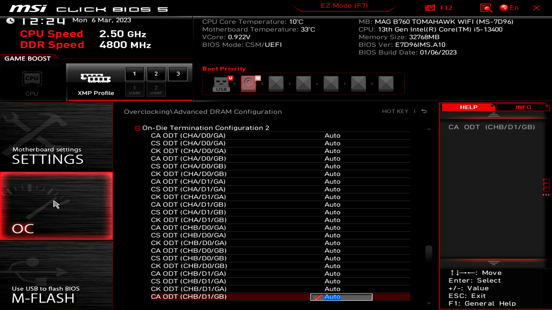 MSI MAG B760 Tomahawk WIFI