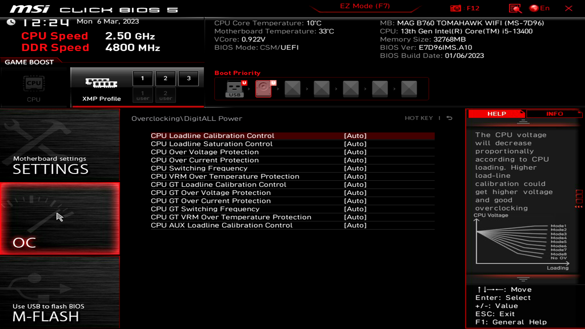 MSI MAG B760 Tomahawk WIFI