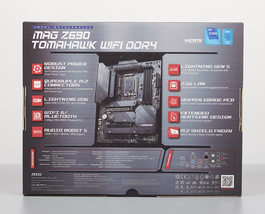 MSI MAG Z690 Tomahawk WiFi