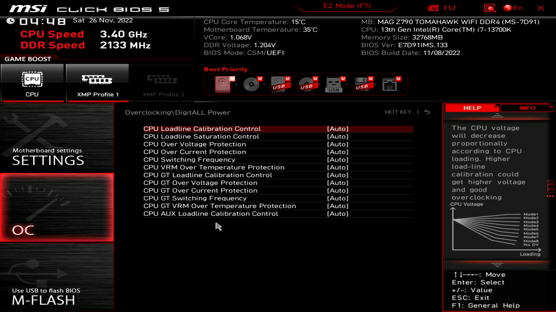 MSI MAG Z790 Tomahawk WiFi DDR4