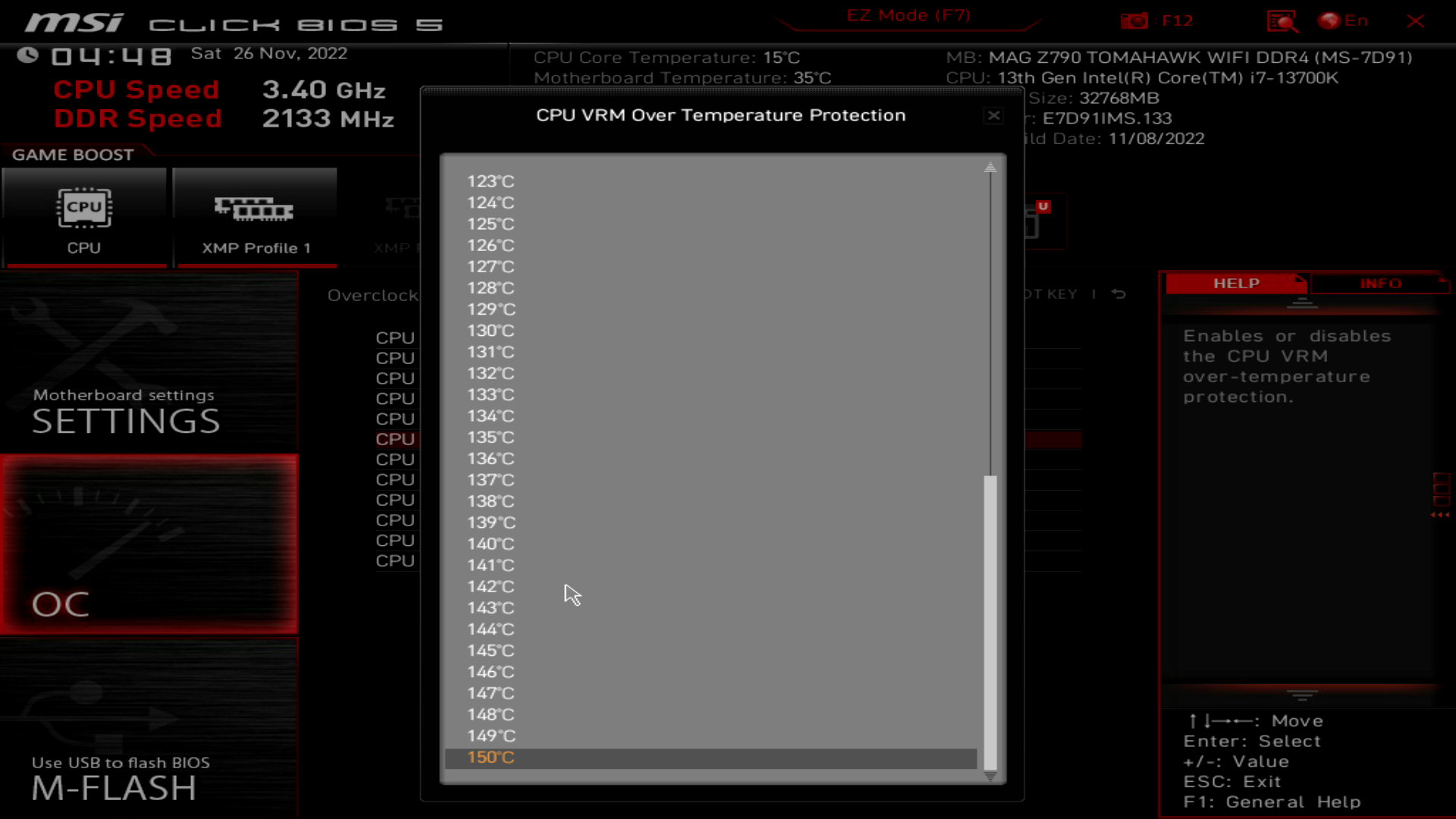 MSI MAG Z790 Tomahawk WiFi DDR4