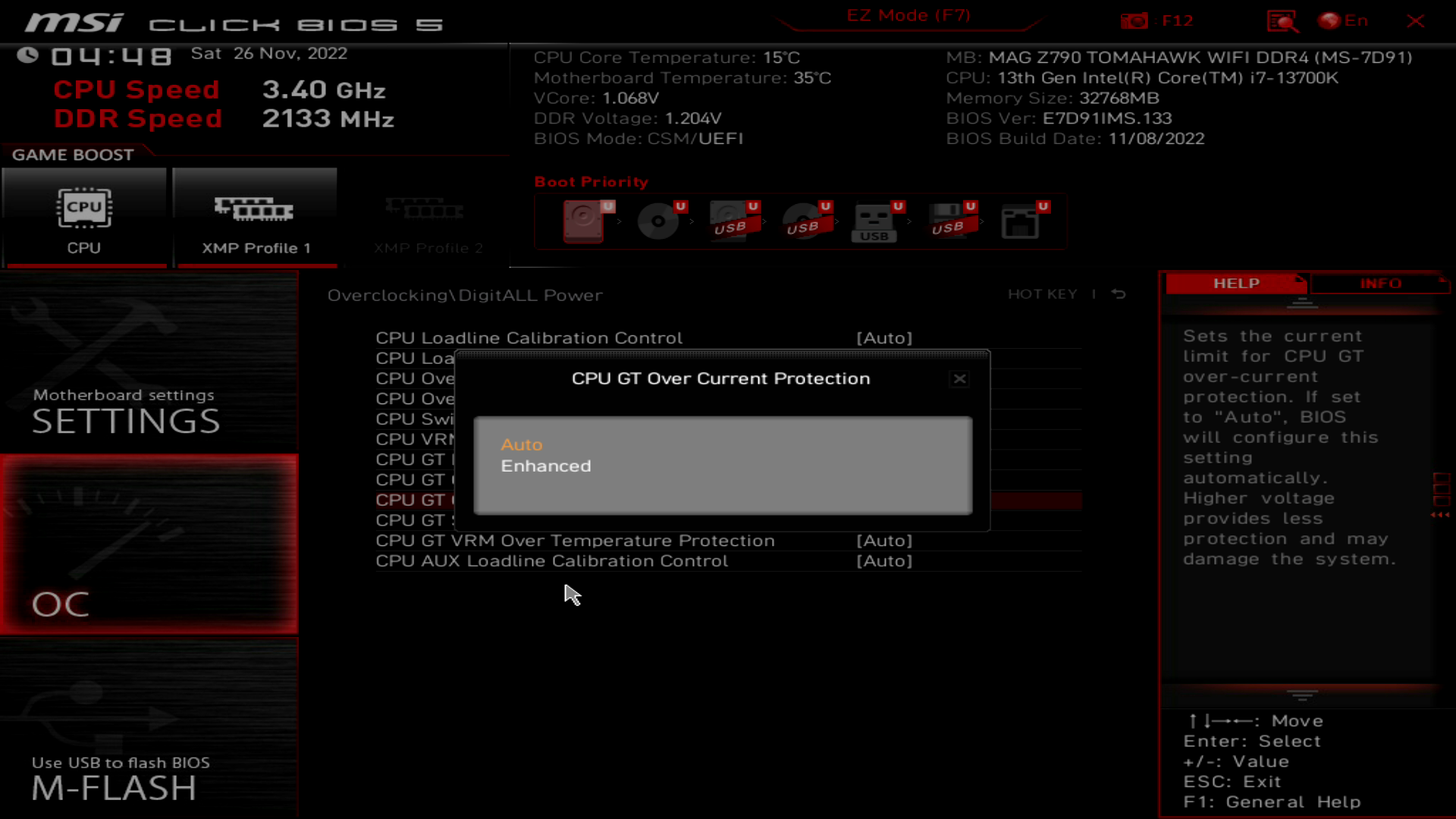 MSI MAG Z790 Tomahawk WiFi DDR4