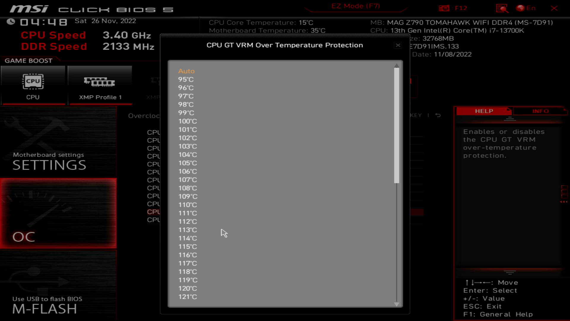 MSI MAG Z790 Tomahawk WiFi DDR4