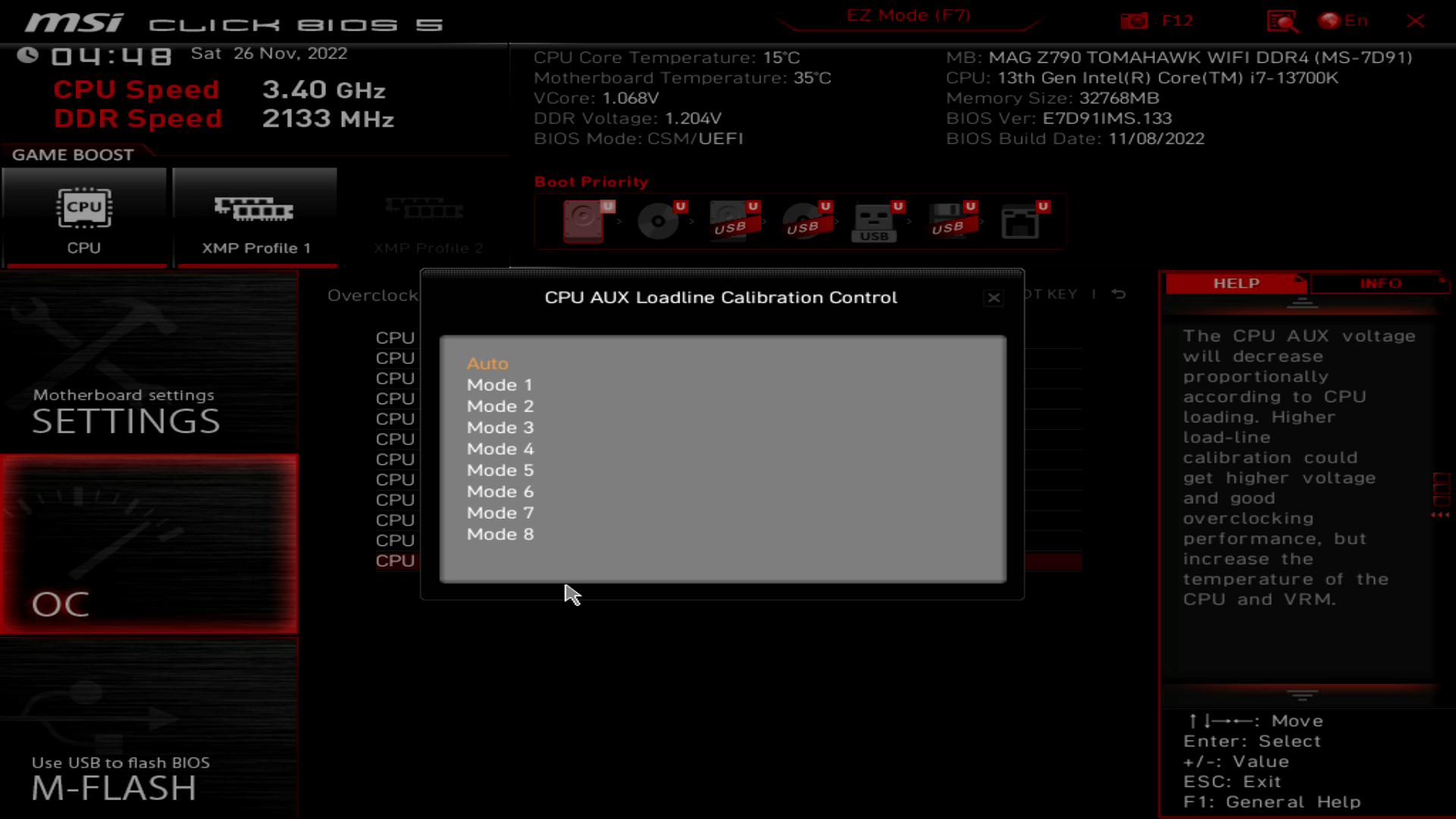 MSI MAG Z790 Tomahawk WiFi DDR4