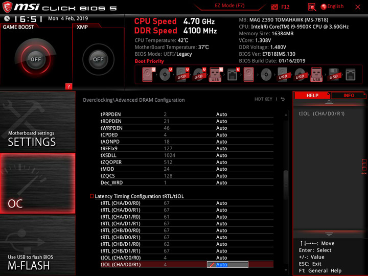 MSI MEG Z390 Tomahawk