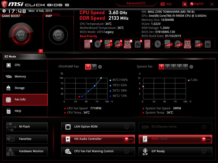 MSI MEG Z390 Tomahawk