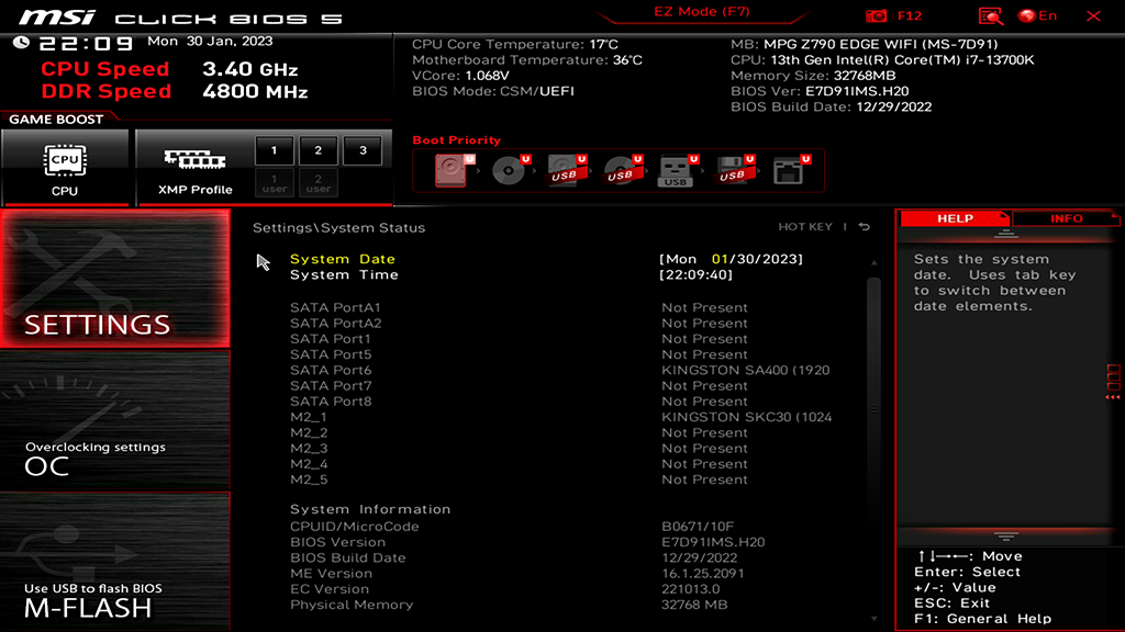 MSI MPG Z790 Edge WIFI