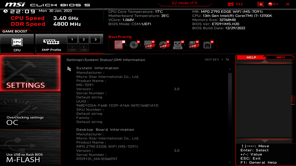 MSI MPG Z790 Edge WIFI