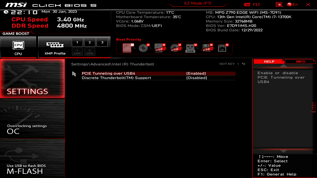 MSI MPG Z790 Edge WIFI