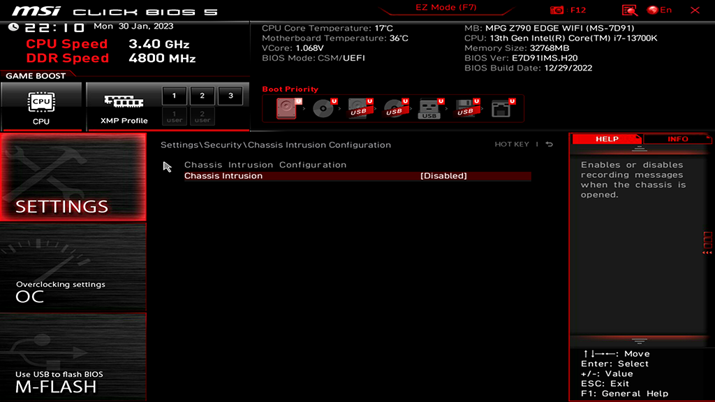 MSI MPG Z790 Edge WIFI