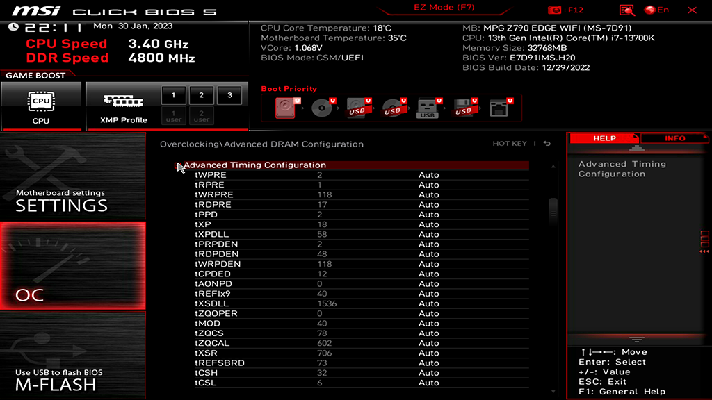 MSI MPG Z790 Edge WIFI
