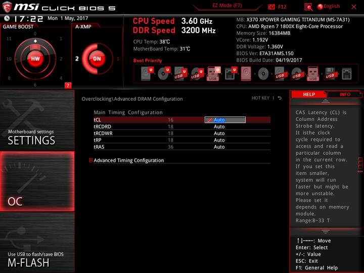 MSI X370 XPower Gaming Titanium