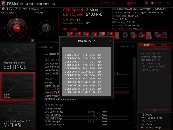 MSI X370 XPower Gaming Titanium