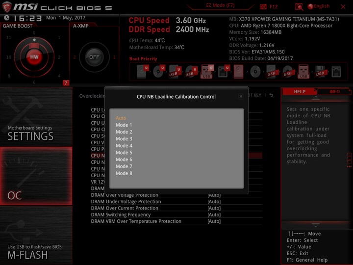 MSI X370 XPower Gaming Titanium