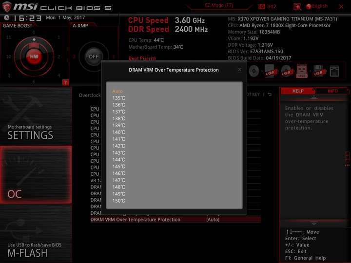 MSI X370 XPower Gaming Titanium