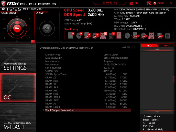MSI X370 XPower Gaming Titanium
