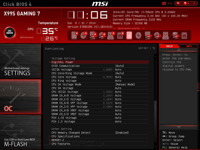 MSI X99S Gaming 7