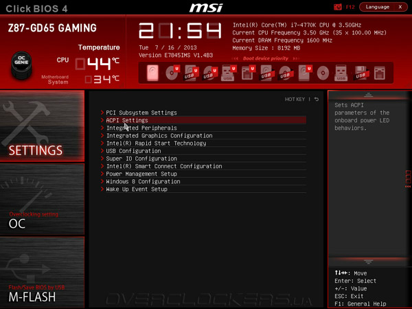 UEFI MSI Z87-GD65