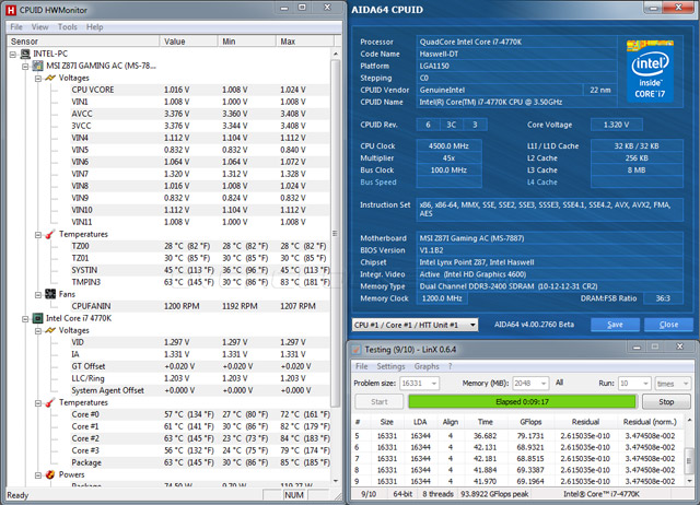 Разгон SI Z87I Gaming AC