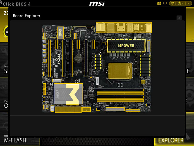 UEFI Setup MSI Z97 MPOWER