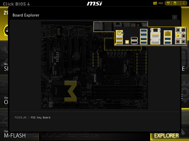 UEFI Setup MSI Z97 MPOWER