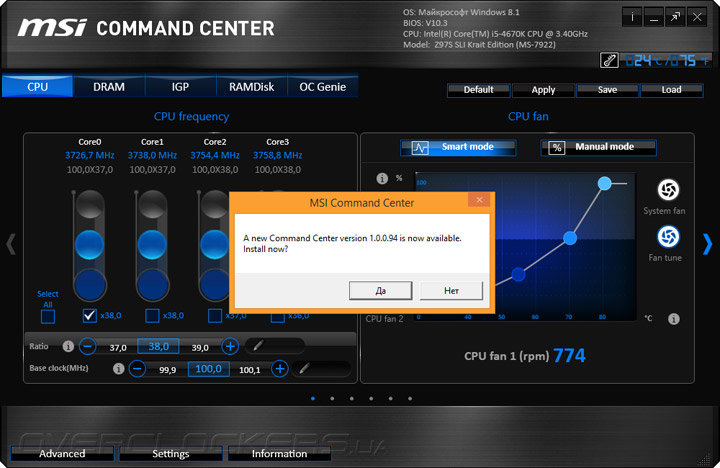 MSI Z97S SLI Krait Edition