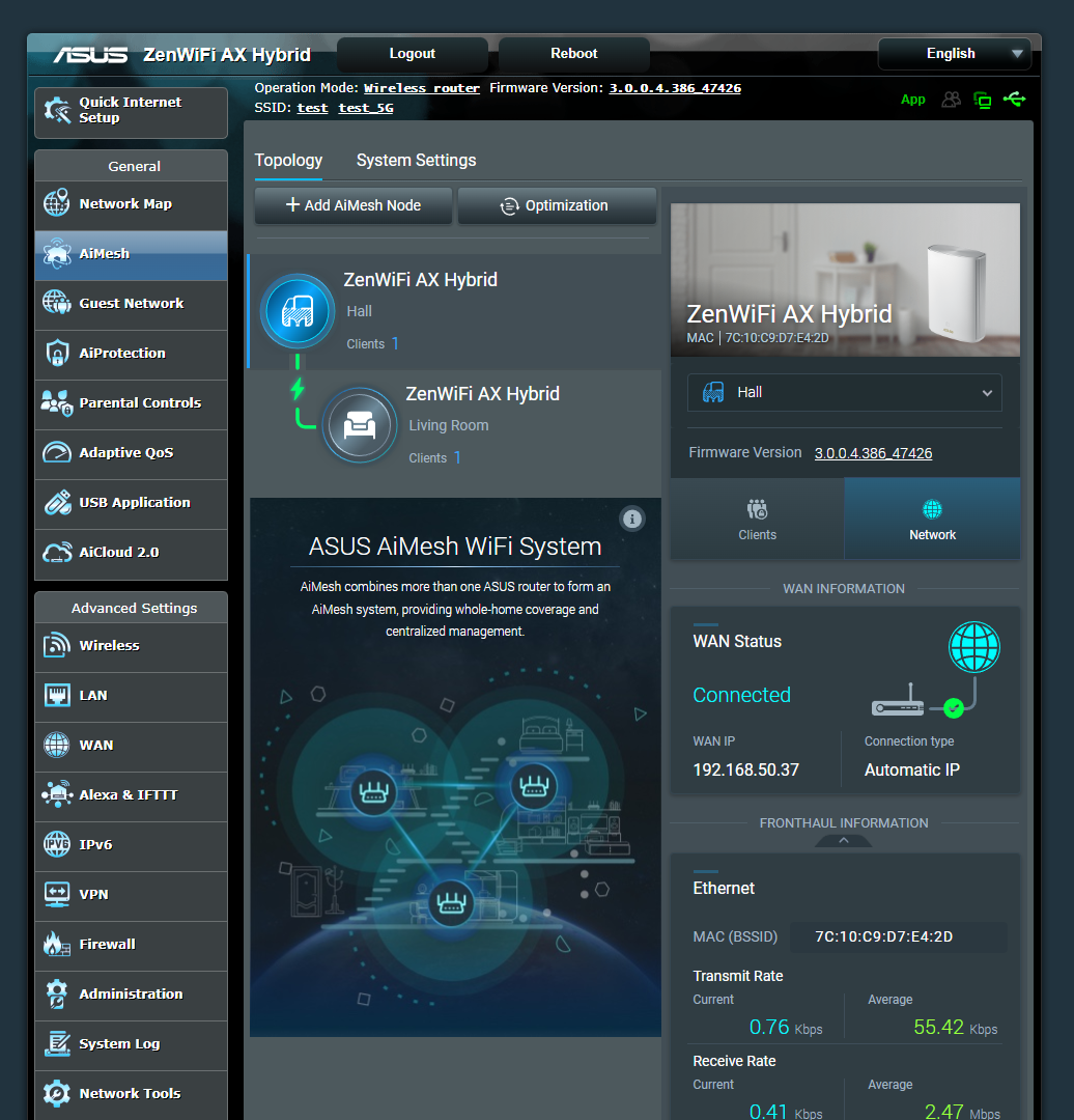 ASUS ZenWiFi AX Hybrid XP4