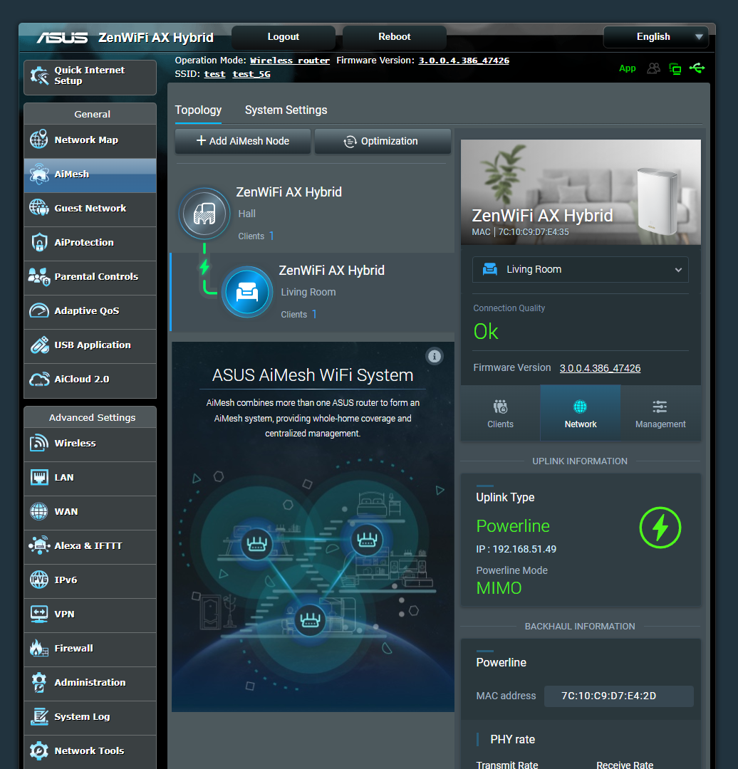 ASUS ZenWiFi AX Hybrid XP4