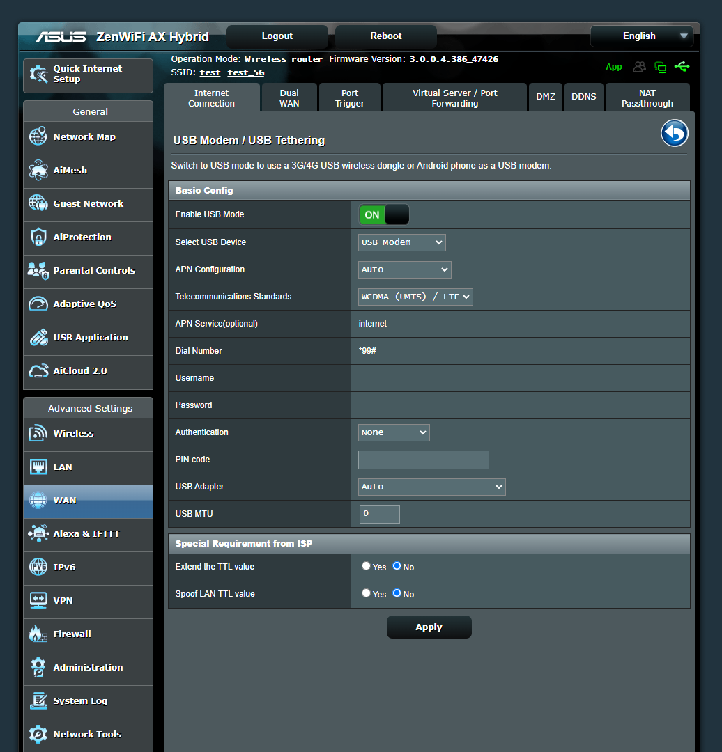 ASUS ZenWiFi AX Hybrid XP4