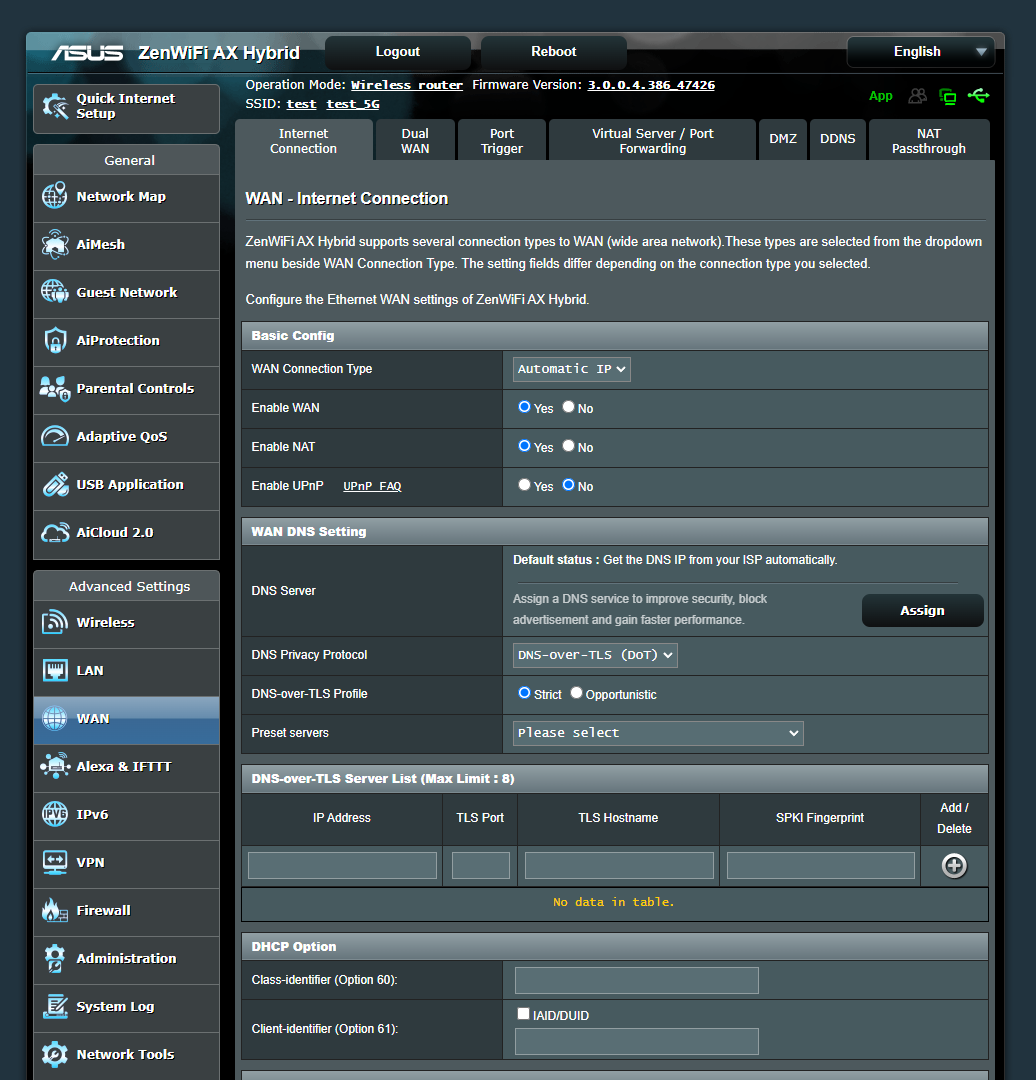 ASUS ZenWiFi AX Hybrid XP4