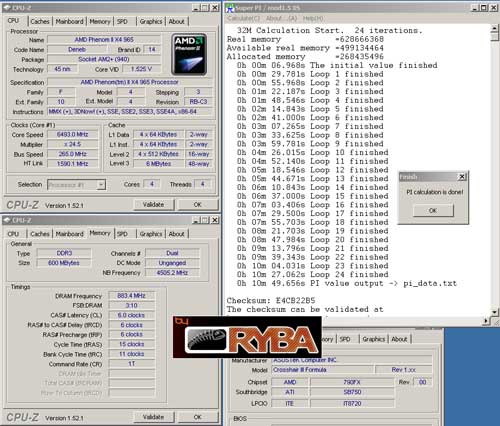 Новый рекорд SuperPi32M на процессорах AMD