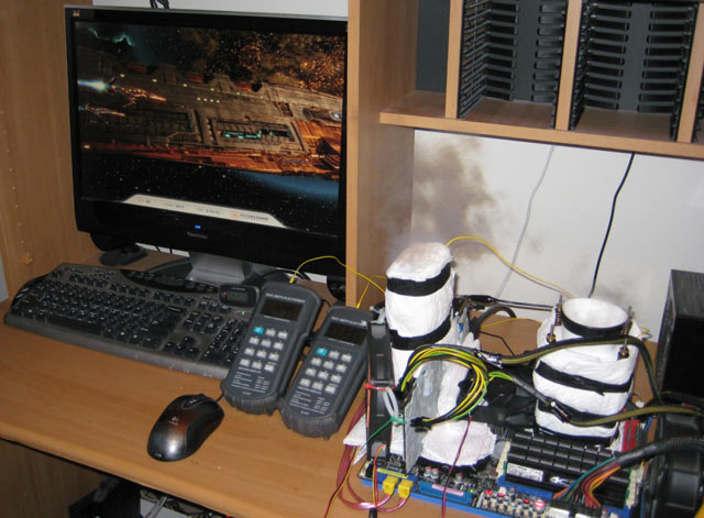 разгон Radeon HD 5870 до 1380 МГц по ядру