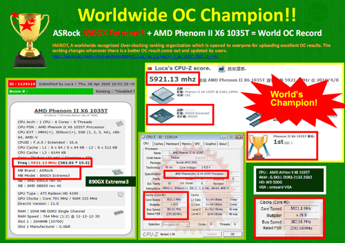 Разгон Phenom II X6 1035T