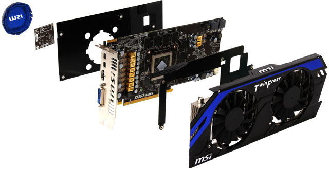 Видеокарта MSI R7870 Hawk