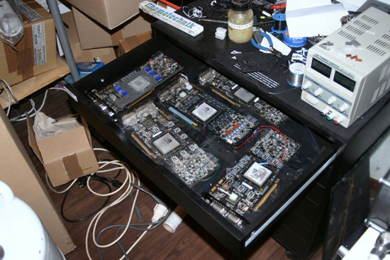 Как хранят «железо» профессиональные оверклокеры