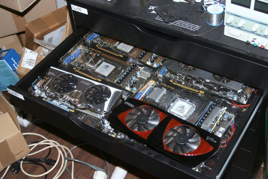 Как хранят «железо» профессиональные оверклокеры