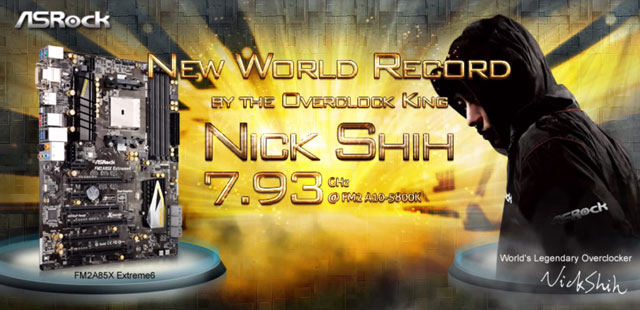 NickShih A10-5800K 7,93 ГГц