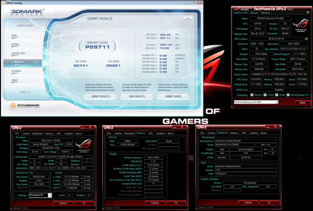 3DMark Vantage 59711 очков