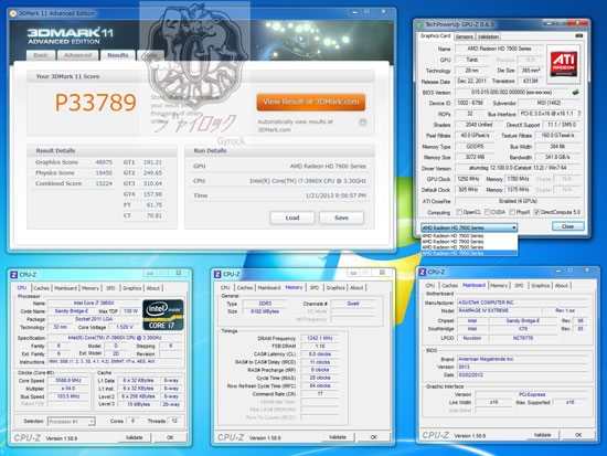 Gyrock рекорд в 3DMark 11