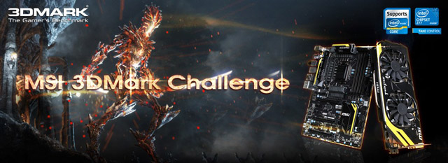 Оверклокерский турнир MSI 3DMark Challenge
