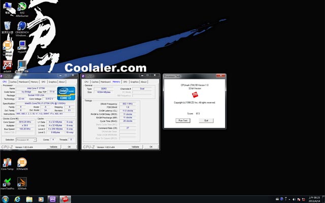 Результаты тестов Core i7-4770K