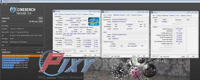 Pixy - Cinebench R11.5