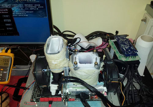 рекорд в Unigine Heaven рекорд в Unigine Heaven