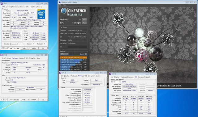 HyperX OC Takeover - Vivi Cinebench R11.5