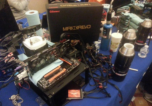 HyperX OC Takeover - Vivi Cinebench R11.5